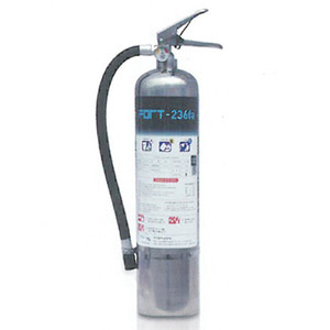 가스소화기 3.0kgFORT-236fa스텐폭115mm*높이510mm약제명 HFC-236fa